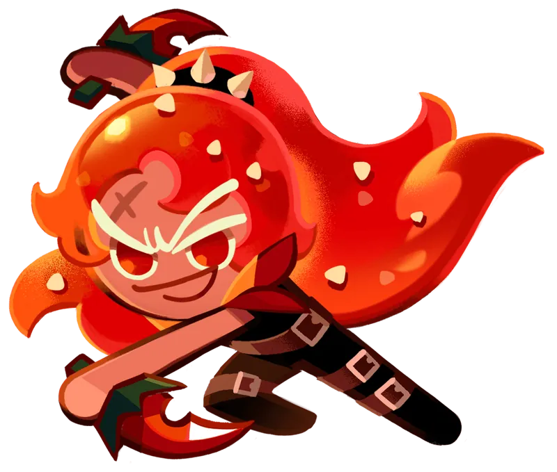 Chili Pepper Cookie artwork from Cookie Run: Kingdom