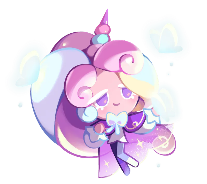 Cream Unicorn Cookie artwork from Cookie Run: Kingdom