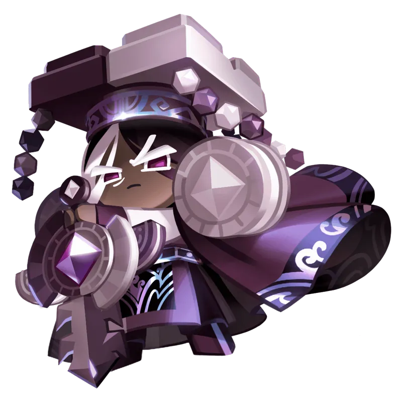 Dark Cacao Cookie (Dragon Lord) artwork from Cookie Run: Kingdom