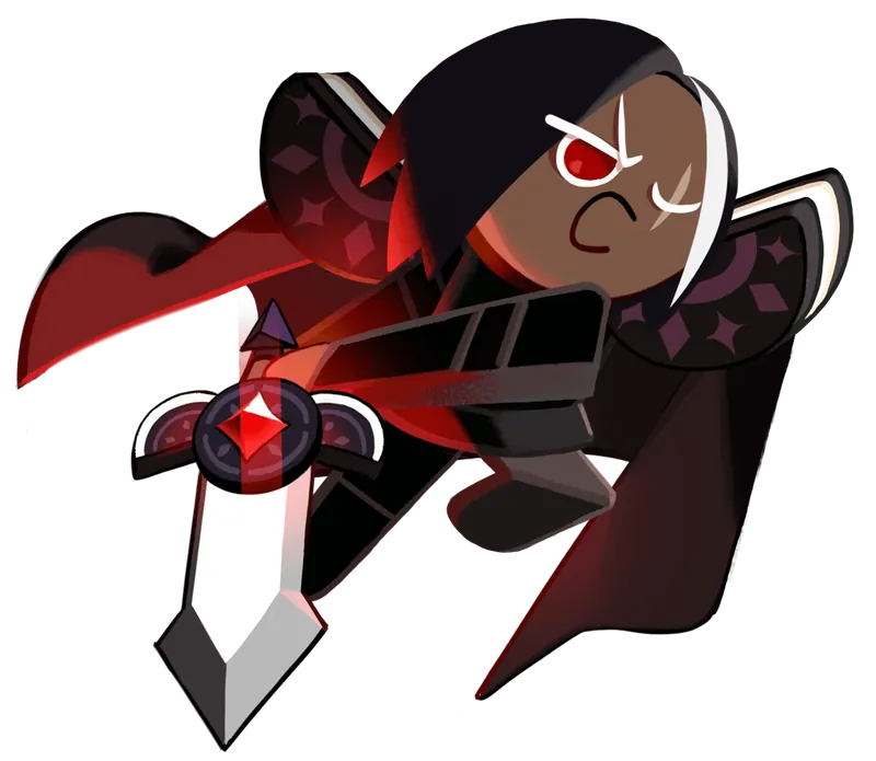 Dark Choco Cookie artwork from Cookie Run: Kingdom