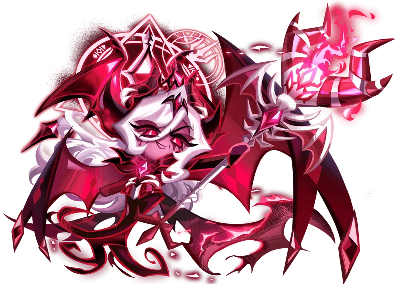 Dark Enchantress Cookie artwork from Cookie Run: Kingdom