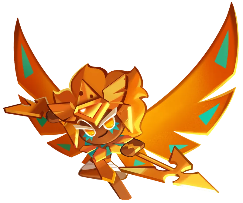 Golden Cheese Cookie artwork from Cookie Run: Kingdom