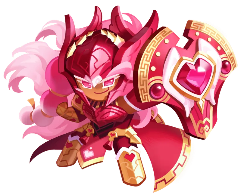 Hollyberry Cookie (Aegis) artwork from Cookie Run: Kingdom