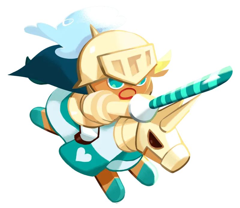 Knight Cookie artwork from Cookie Run: Kingdom