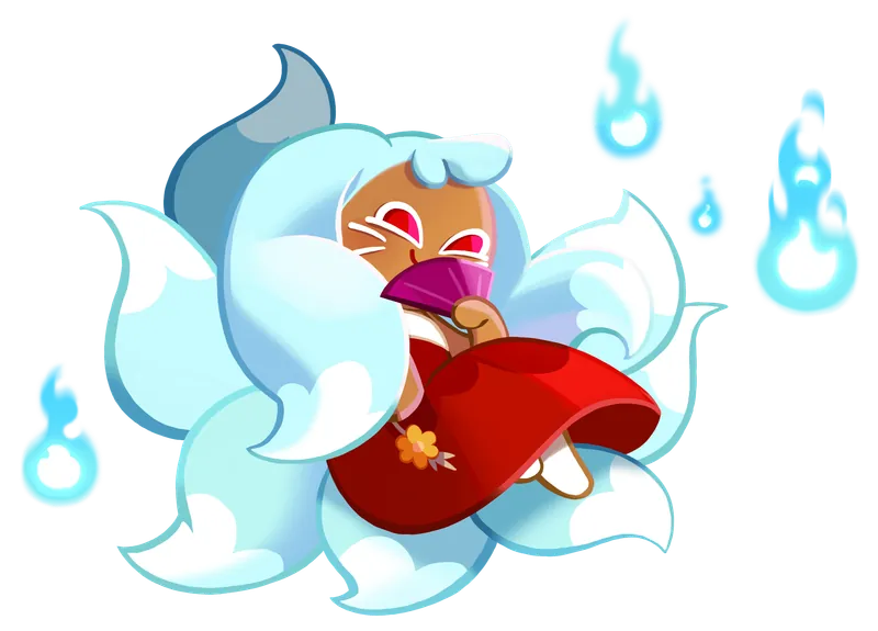 Kumiho Cookie artwork from Cookie Run: Kingdom