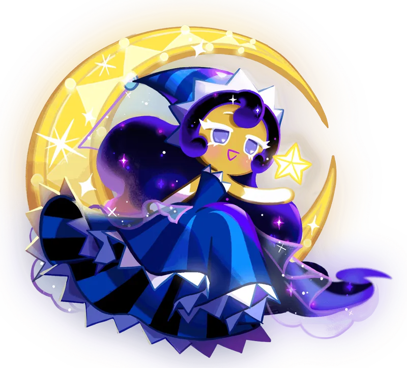 Moonlight Cookie artwork from Cookie Run: Kingdom