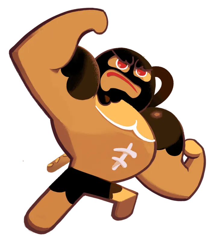 Muscle Cookie artwork from Cookie Run: Kingdom