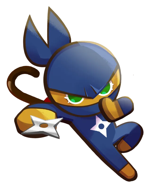 Ninja Cookie artwork from Cookie Run: Kingdom
