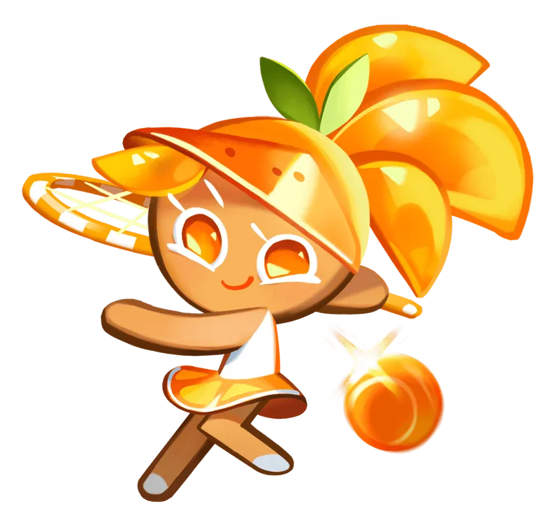 Orange Cookie artwork from Cookie Run: Kingdom