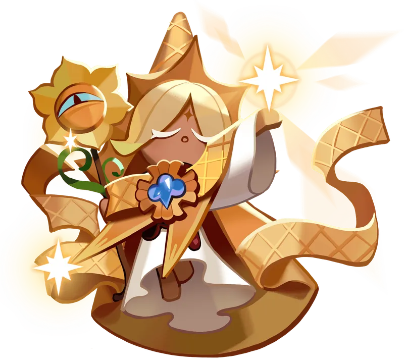 Pure Vanilla Cookie artwork from Cookie Run: Kingdom