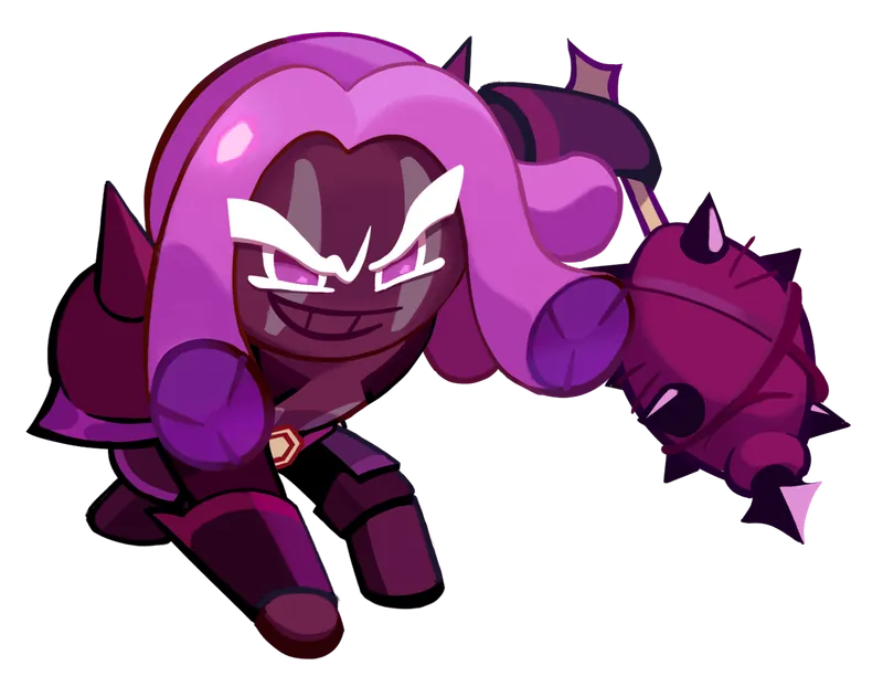 Purple Yam Cookie artwork from Cookie Run: Kingdom