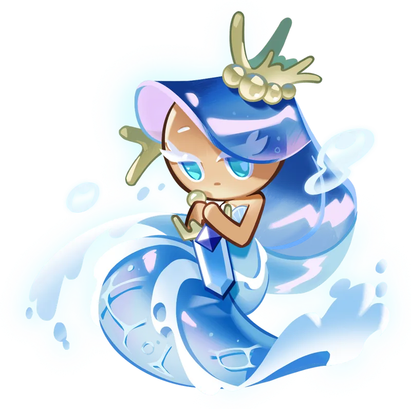 Sea Fairy Cookie artwork from Cookie Run: Kingdom