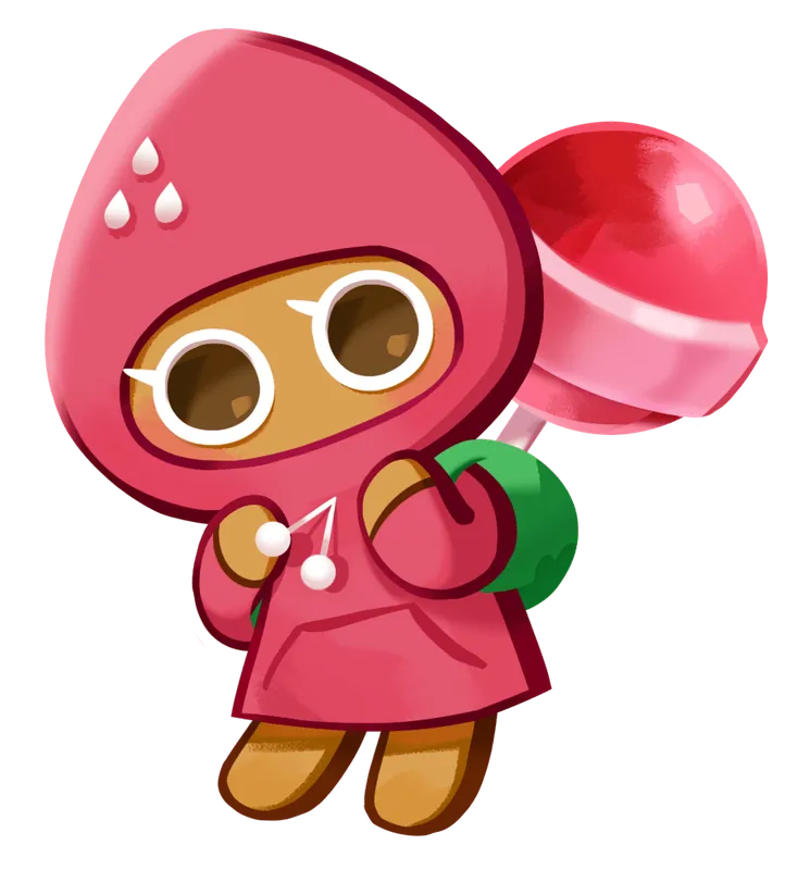 Strawberry Cookie artwork from Cookie Run: Kingdom