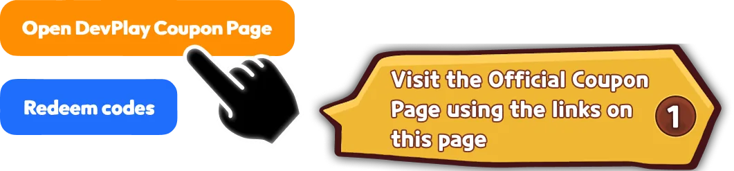 Enter account details and a Cookie Run Kingdom coupon code on the DevPlay coupon page.